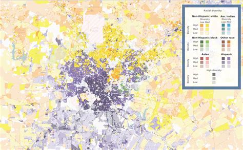 Maps Show Racial Diversity Of San Antonio Area Neighborhoods