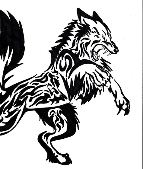 Celtic Wolf Art Wolf Tattoo Hd Phone Wallpaper Pxfuel