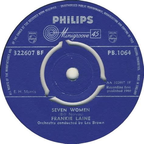 Frankie Laine Seven Women And Doesn T She Roll Vinyl Discogs