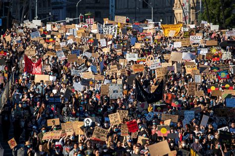 Huge Crowds Around The Globe March In Solidarity Against Police