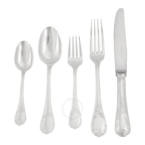 Christofle Sterling Silver Marly 5 Piece Set 1438 185 Marly