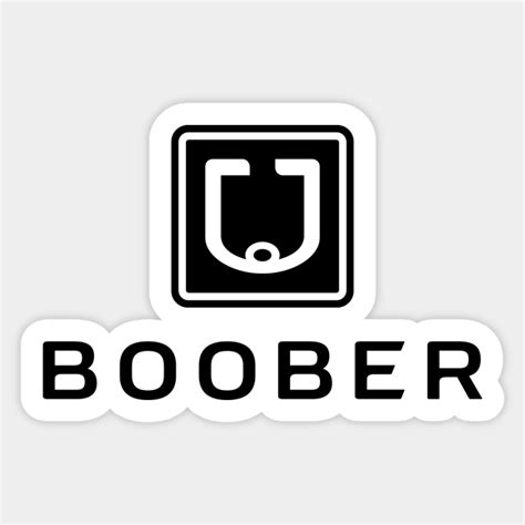 Boober Variant Uber Sticker Teepublic