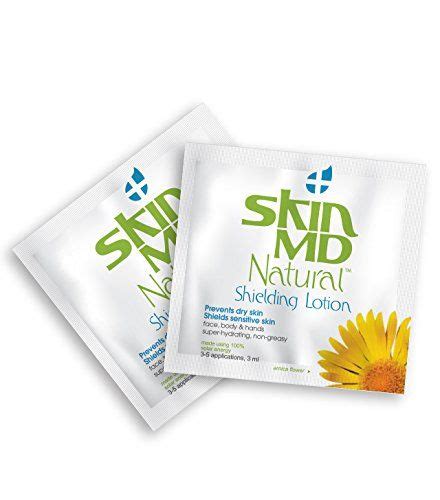 Skin Md Natural Shielding Lotion For Face Body Hands Travel Size40 Pack