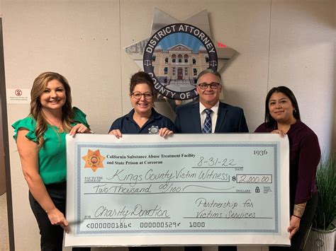 SATF, Victim Services Gives Back to Kings County – – Pup Breeds