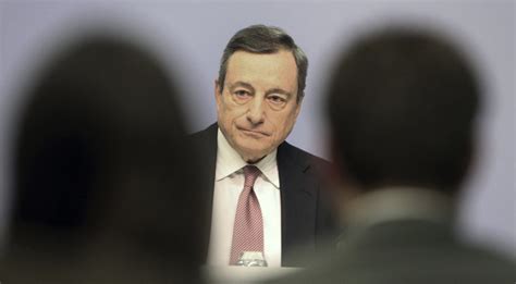 Euro retreats on dovish ECB; Stocks are mixed