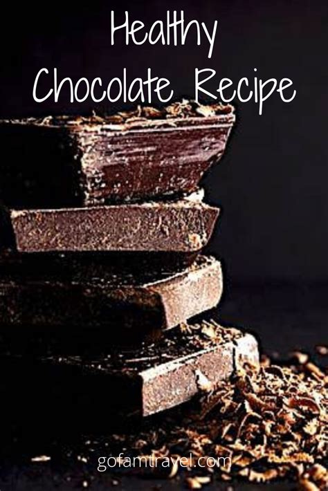super healthy quick and easy dark chocolate recipe with only 6 ingredients made with raw