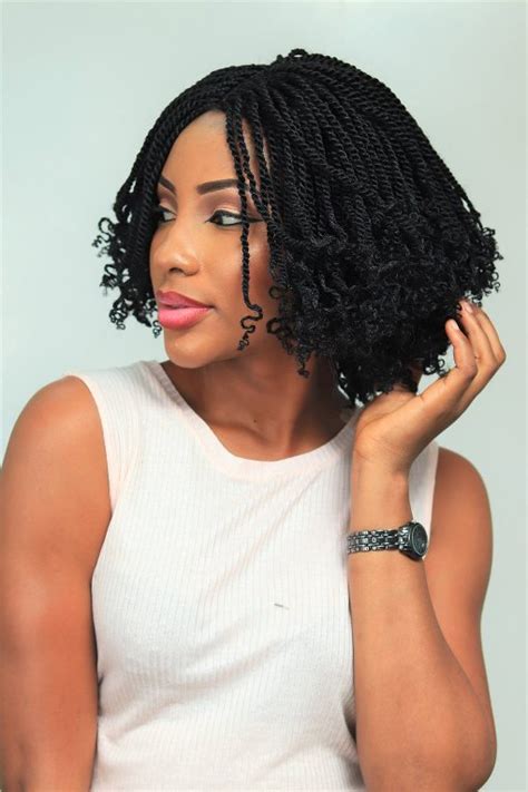 Pictures of gel up with kinky for round face / ponytail packing gel styles for round face 20 best nigerian weavon hairstyles for 2020. 25 Cutest Kinky Twist Braids You Need to Try | Hairdo ...