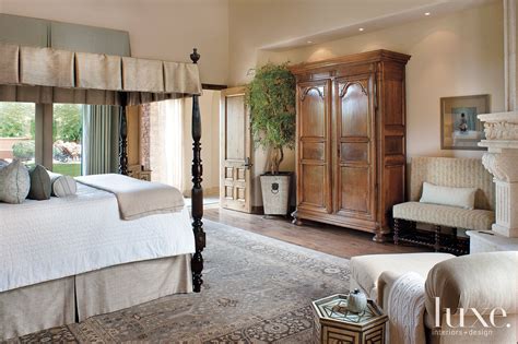 Traditional Cream Master Bedroom Luxe Interiors Design