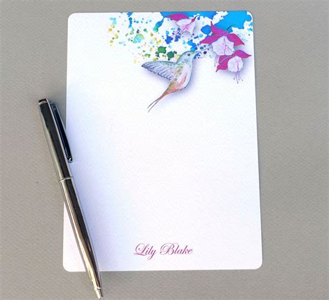 Complete Personalized Stationery Set Letter Writing Set