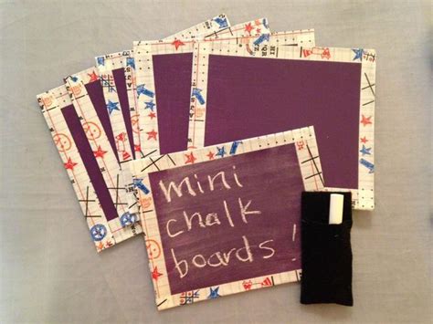 Mini Recycled Chalkboards Business For Kids Craft Ts Chalkboard