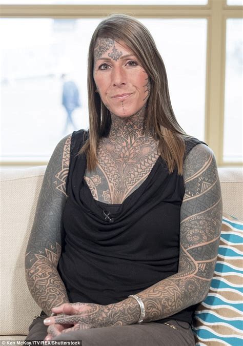 Husband And Wife Who Claim To Be The Most Tattooed Couple In The Uk Daily Mail Online