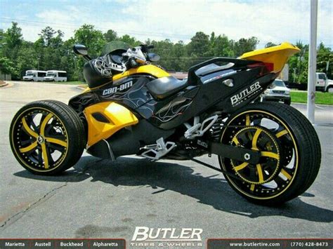 Although they haven't commonly been seen on the roadways in the spyder was officially launched into the market in 2007. Pin by Salvador Chavez on three wheel bikes | Can am ...