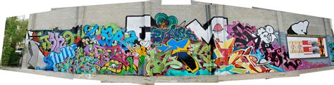 Large Graffiti Wall In La Senses Lost