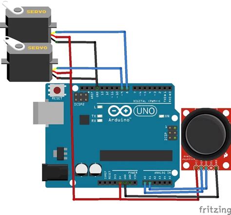 How To Control Servo Motors With An Arduino And Joystick Arduino