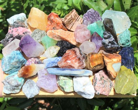 Crafters Collection Mixed Crystals Bulk Gemstones Natural Etsy