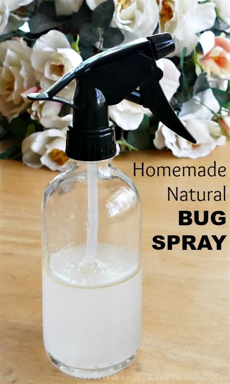 Homemade Bug Spray To Simply Inspire