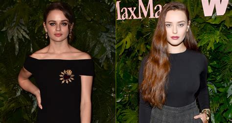 joey king and katherine langford get chic for max mara s face of the future 2018 alisha boe