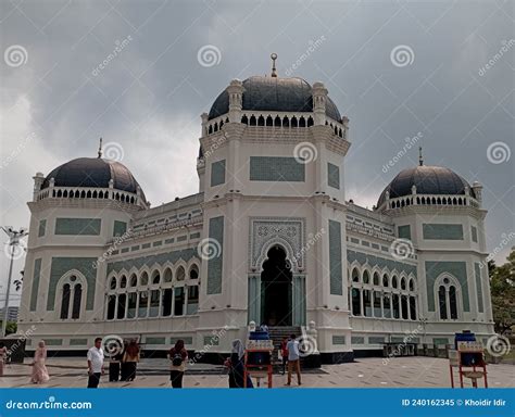 Masjid Raya Or Grand Mosque In Bandung Indonesia Editorial Photo