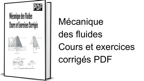 Mécanique Des Fluides Cours Et Exercices Corrigés Pdf Youtube