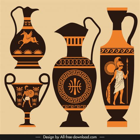 Pottery Vectors Free Download Graphic Art Designs