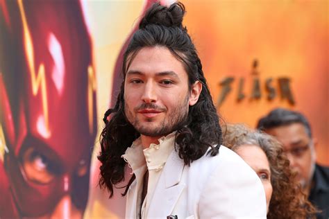 Ezra Miller At The Flash Premiere Reactions