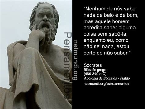 Sócrates 31 Com Imagens Pensamentos Citações Socrates