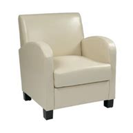 Cream Colored Office Chair 