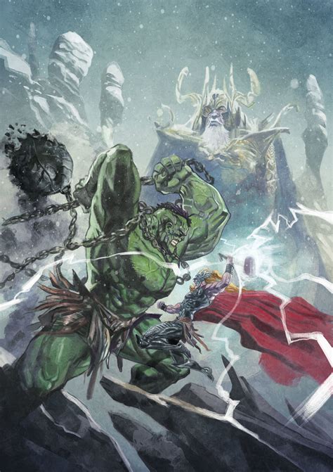 Artstation Fighting In Asgard Aka Thor Vs Hulk ⠀ Daniele Afferni Superhero Facts Marvel