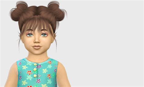 Sims 4 Cc Kids Hair Alpha A3f