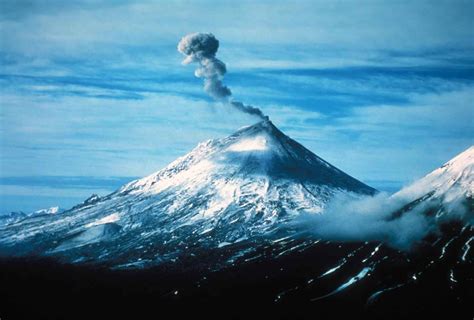 Imagine Gratuită Pavlof Vulcan Alaska Peninsula Eruptie