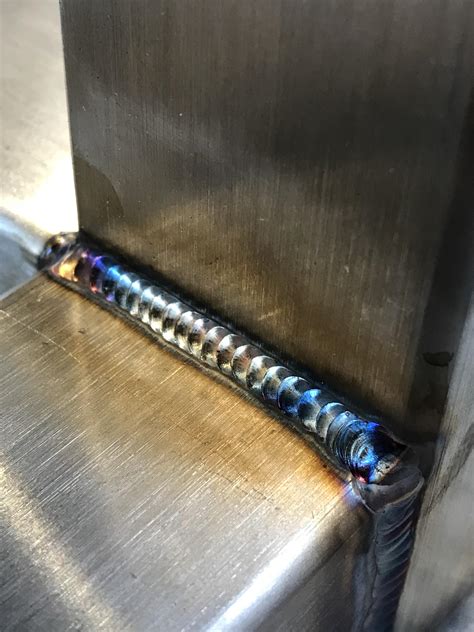 Tig welding stainless steel today : r/pics