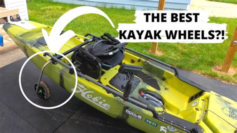 The Best Kayak Wheels Boonedox Groovy Landing Gear Install Youtube