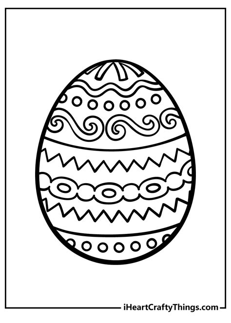 Printable Easter Egg Coloring Toys And Games Toys Pe