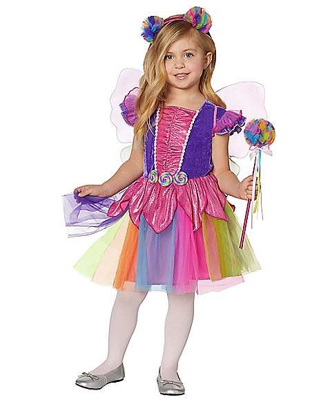 Toddler Rainbow Fairy Costume