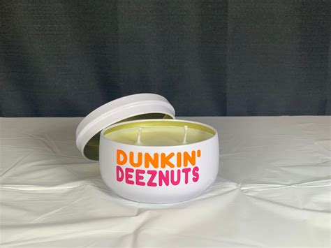 Dunkin Deez Nuts Candle Dunkin Candle Coffee Scented Candle Dunkin