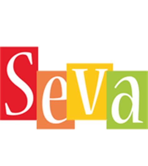 Seva Logo | Name Logo Generator - Smoothie, Summer ...