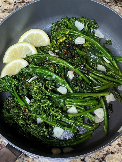 Sautéed Broccolini Cooking Mamas