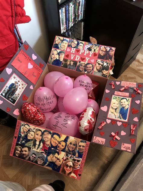 Valentines Day Explosion Box Regalos Creativos Regalo Para Novia