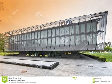Fifa Headquarters In Zurich Editorial Stock Image Image Of Sport