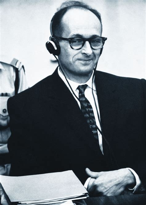 Eichmann was captured by the mossad in argentina on 11 may 1960 and subsequently found guilty of war crimes in a widely publicised trial in jerusalem, where he was executed by hanging in 1962. Adolf Eichmann, biografia