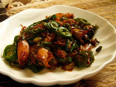Saus chogochujang (초고추장) dibuat dari mencampur gocujang dengan cuka dan biji wijen. Resep Masakan Cumi Asin Cabai Hijau dan Trik Agar Tidak ...