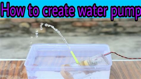 How To Make Water Pumptoy By Tausif Darbhanga Tak Youtube