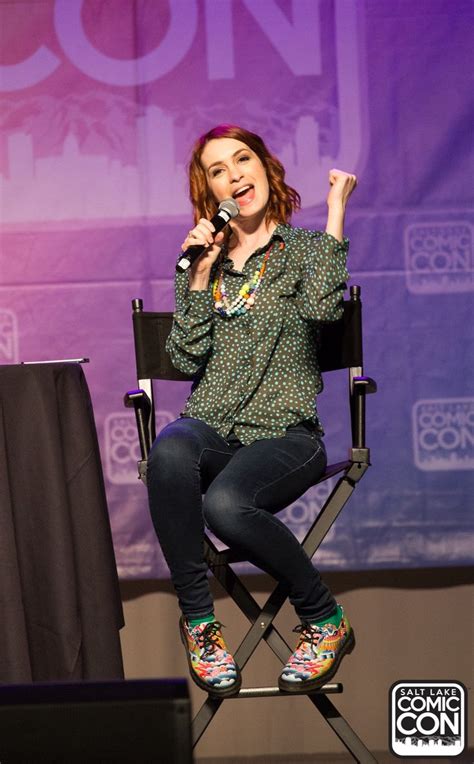 Felicia Day At Salt Lake Comic Con 2015 Felicia Day Jennifer Carpenter Geek Culture