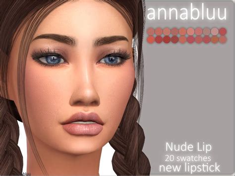 The Sims Resource Annabluu S Nude Lip