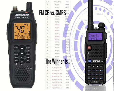 New Fm Cb Radio Vs Gmrs For Off Road Communications
