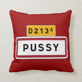 Pussy Pillows Pussy Throw Pillows Zazzle