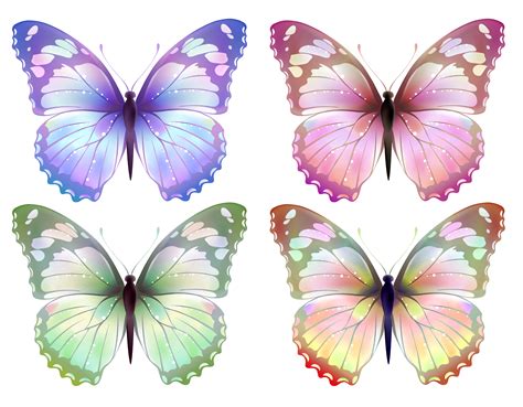 Butterfly Clip Art Transparent Butterfly Png Clipart Png Download