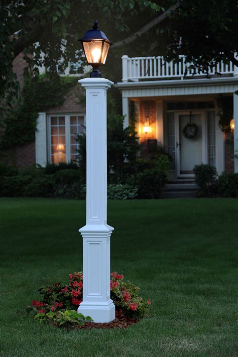 Signature Lamp Post With Steel Ground Mount Usa Exterior