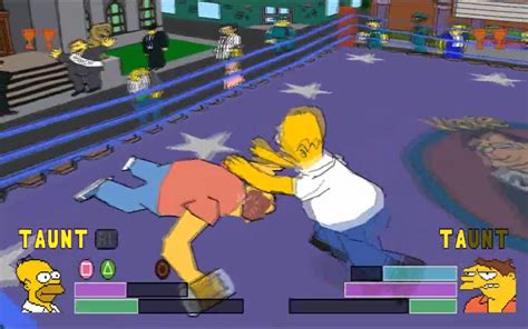 Simpsons Wrestling Rus Ps1 Cleverdrug