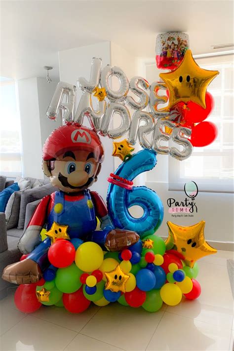 Marios Bross Mario Birthday Party Super Mario Bros Birthday Party
